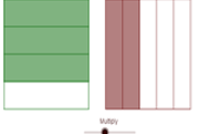 Visualising Fraction Multiplication 1