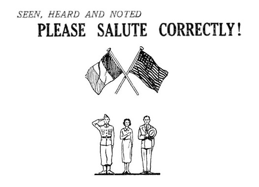 Information on the Flag for students in the USA
