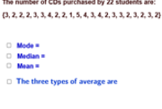 Mean, Median and Mode of Data